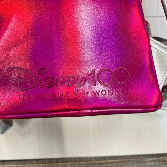 Loungefly Disney 100 Platinum Alice n Wonderland Cheshire Cat Backpack & Wallet‎ - Picture 8 of 16